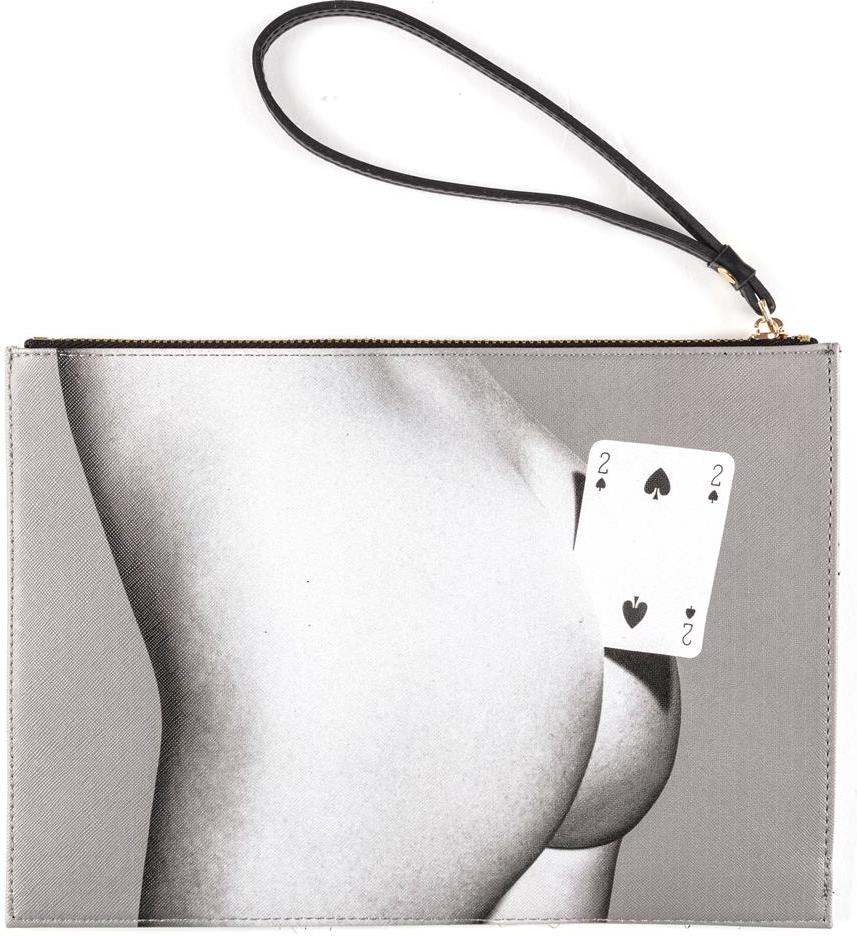 Toiletpaper Two of Spades Tasche 28 cm flach mit Griff