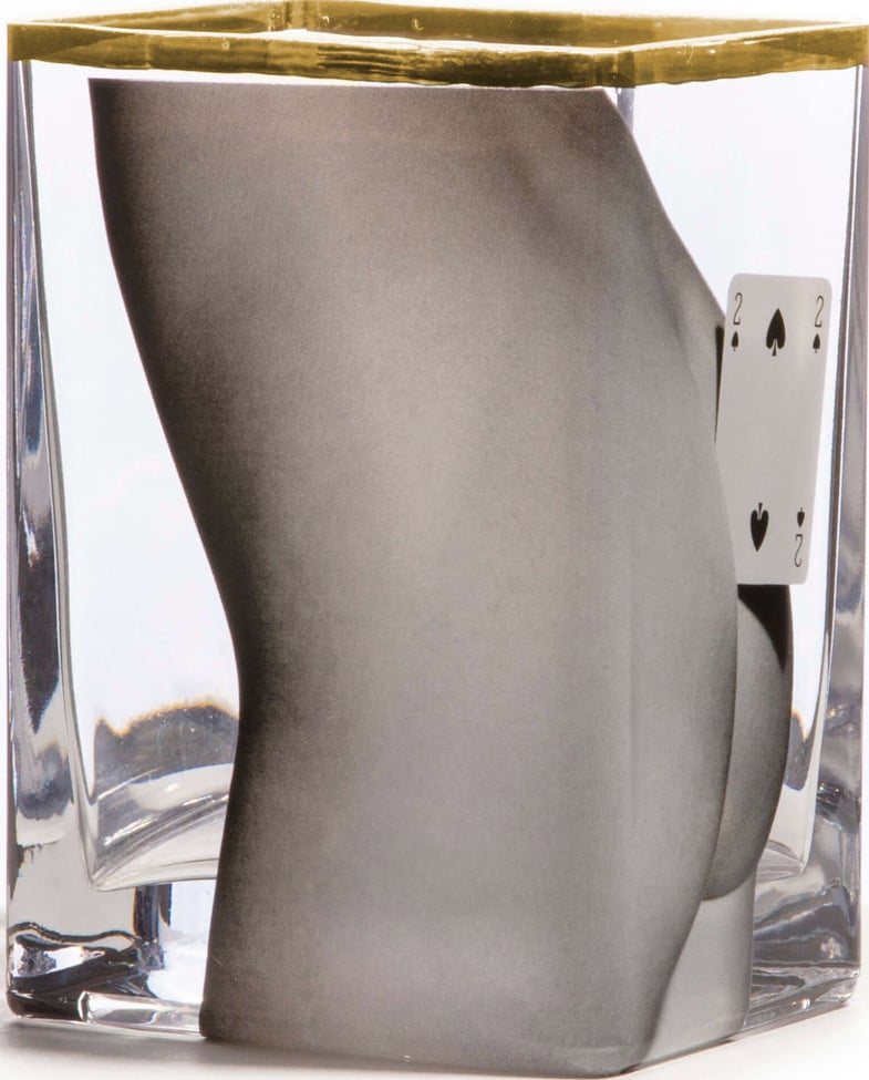Toiletpaper Two of Spades Vase 14 cm