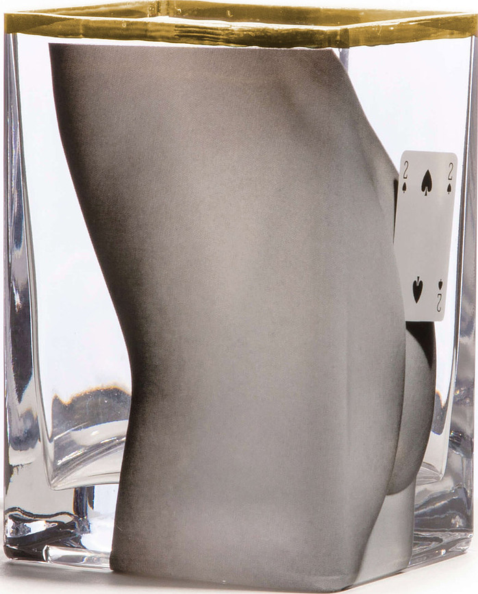 Toiletpaper Two of Spades Vaza, 14 cm