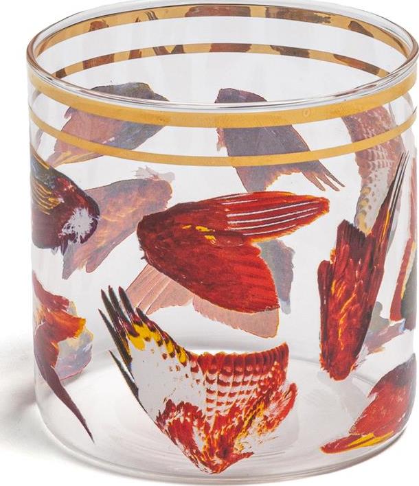 Toiletpaper Wings Wasserglas 8 cm