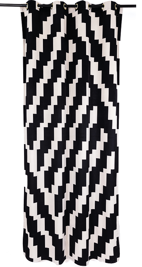 Toiletpaper Zavesa, vzorec Zig Zag
