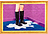 Vannas istabas paklājs Toiletpaper Milky Boots taisnstūra 60 x 90 cm