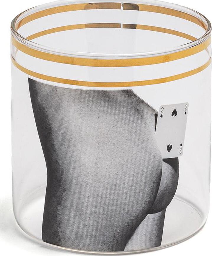 Vaso de cristal Toiletpaper, 8 cm