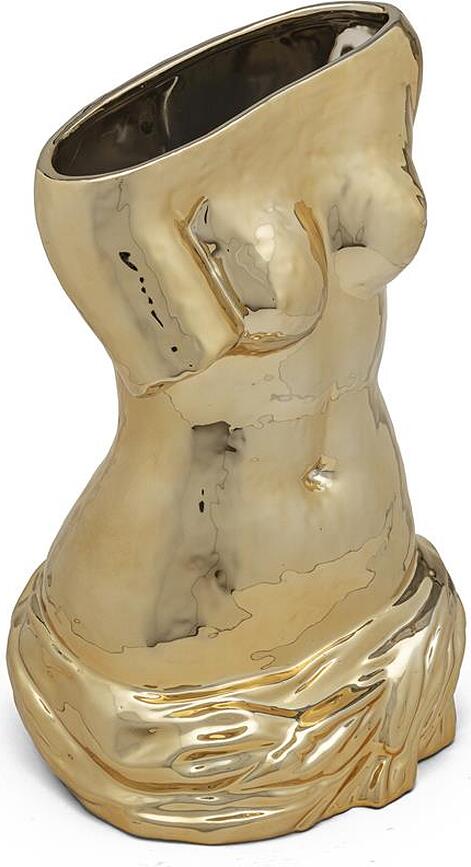 Vaso Milo di colore oro