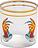 Vaso Toiletpaper Hands With Snakes, 8 cm