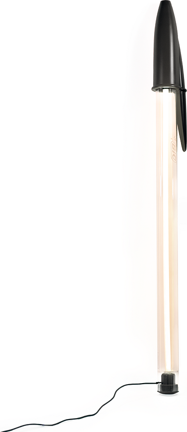 Viseča ali stenska svetilka BIC LED 173 cm, črna
