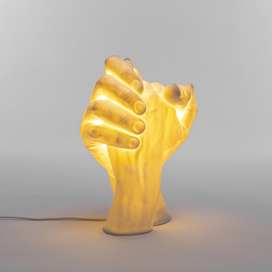 With Me Lampe, en porcelaine