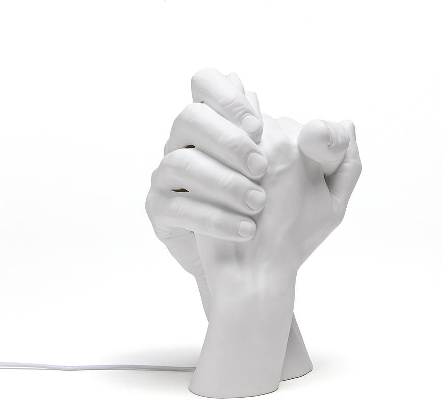 With Me Lampe, en porcelaine