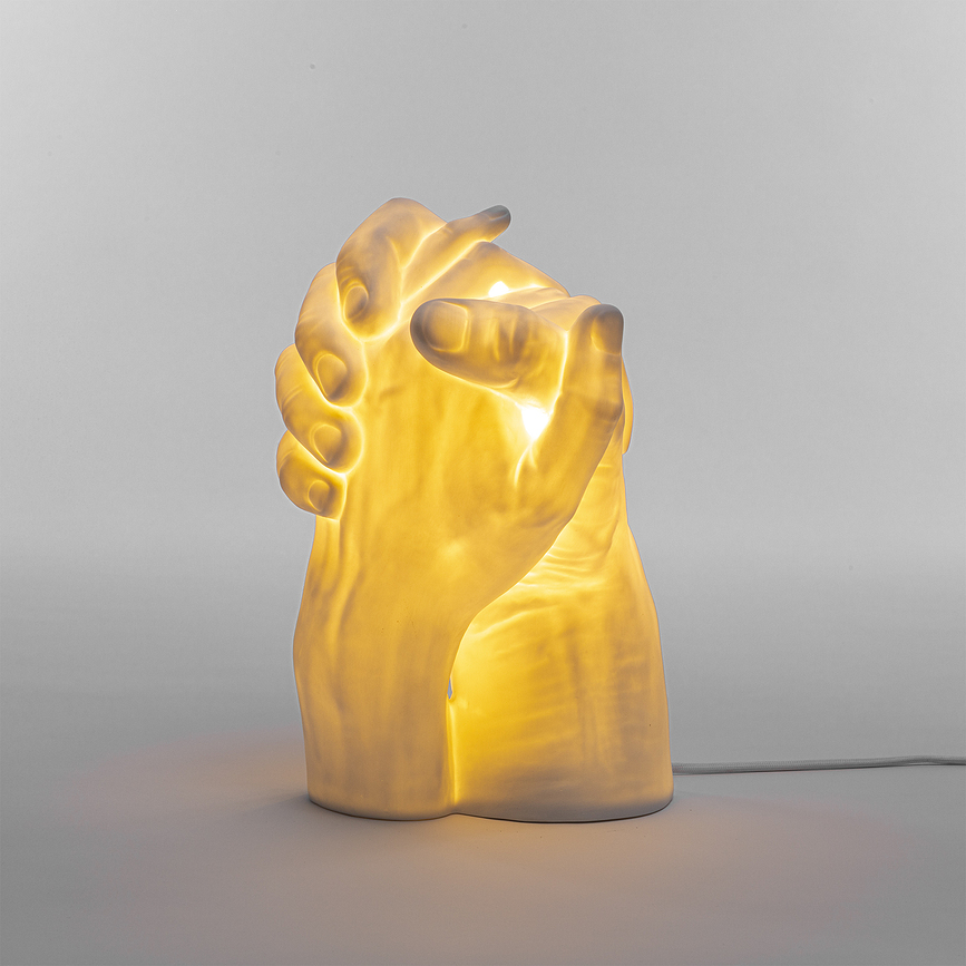 With Me Lampe, en porcelaine