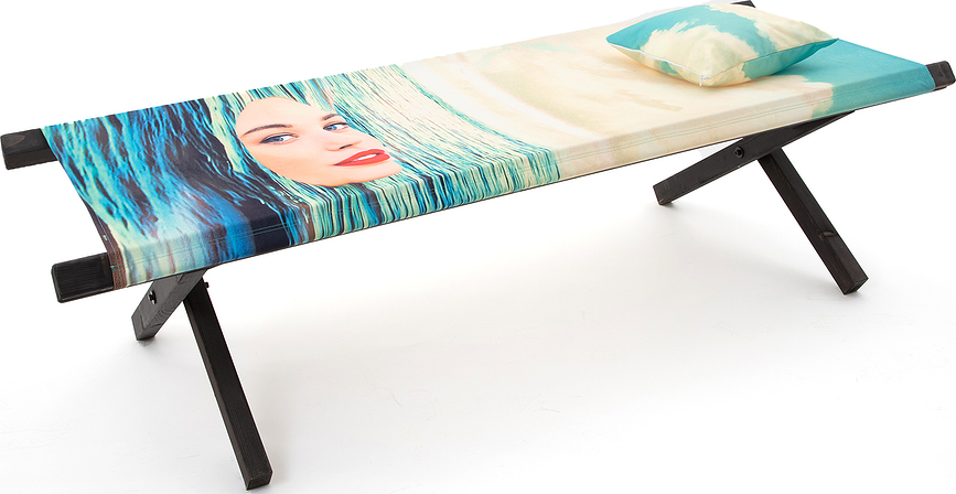 Záhradné ležadlá Toiletpaper Seagirl