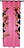 Záves do obývacej izby Toiletpaper Lipstick Pink