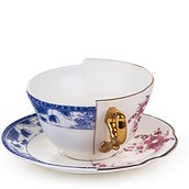 Zenobia Tea cup with a saucer