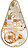 Zrcadlo Toiletpaper Trumpets 80,5 cm