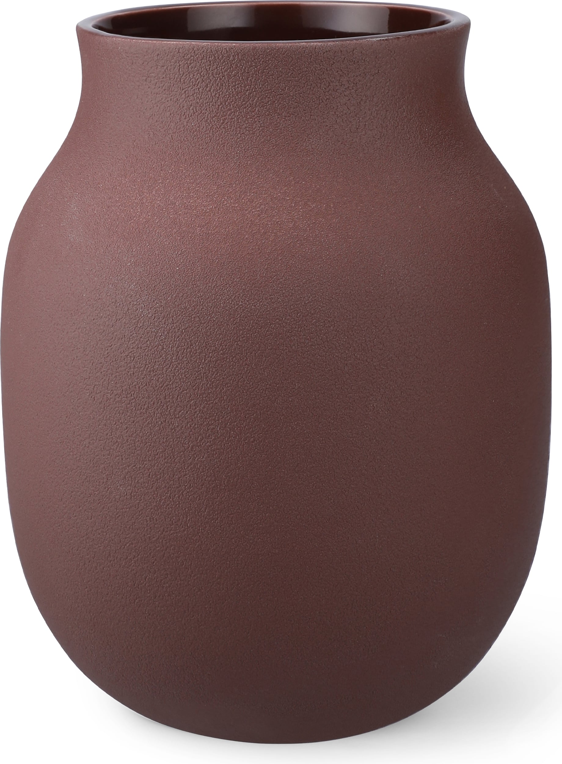 Omaggio #1 Vase 20 cm, burgundrot