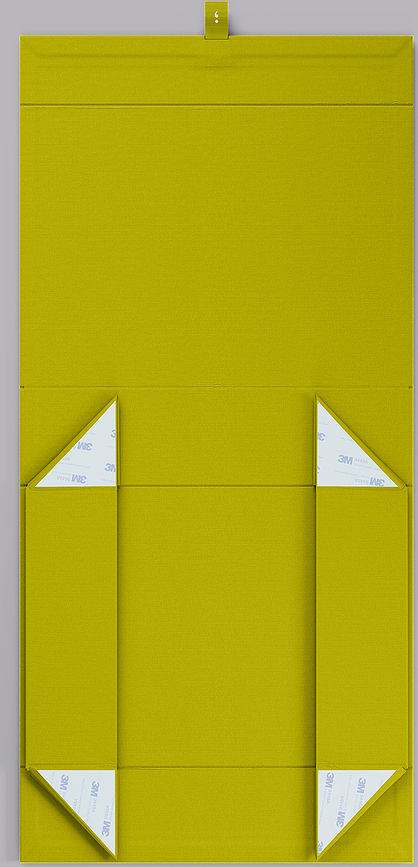 4Rooms Boîte de Rangement, Taille M, vert mousse