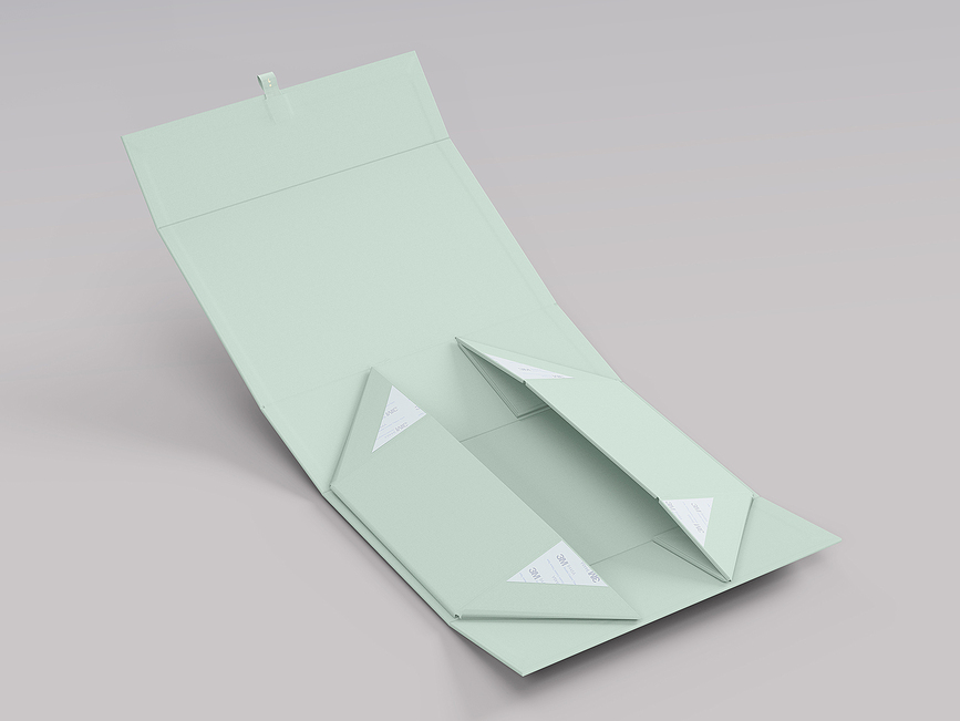 4Rooms Boîte de Rangement L, vert matcha