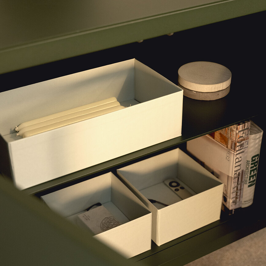 4Rooms Organizator za pribor sivi