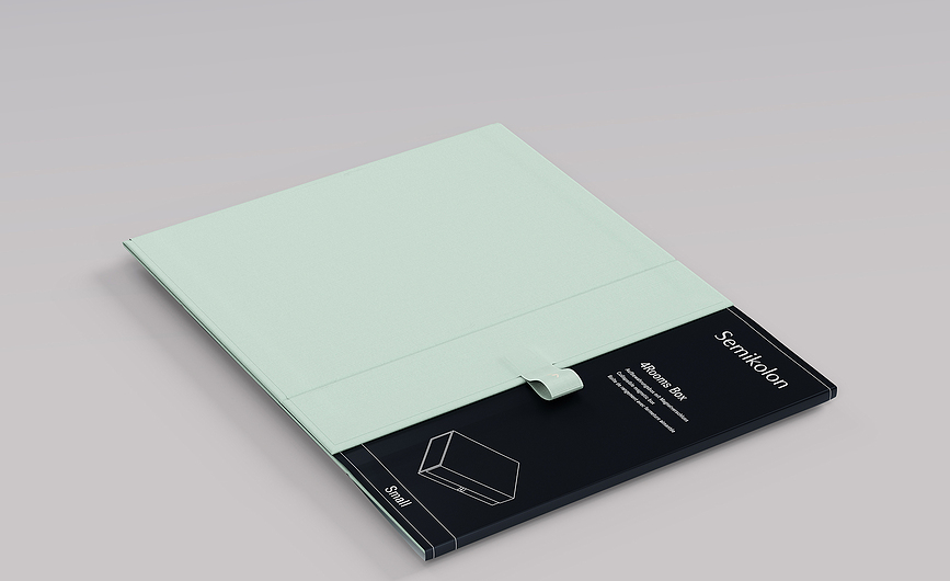 4Rooms Škatla za shranjevanje S, oranžna