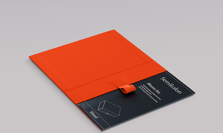 4Rooms Škatla za shranjevanje XS, bordo