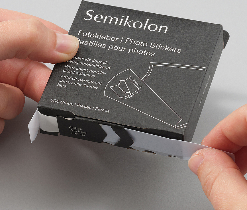 Adhesivos para fotos Semikolon, 500 unidades