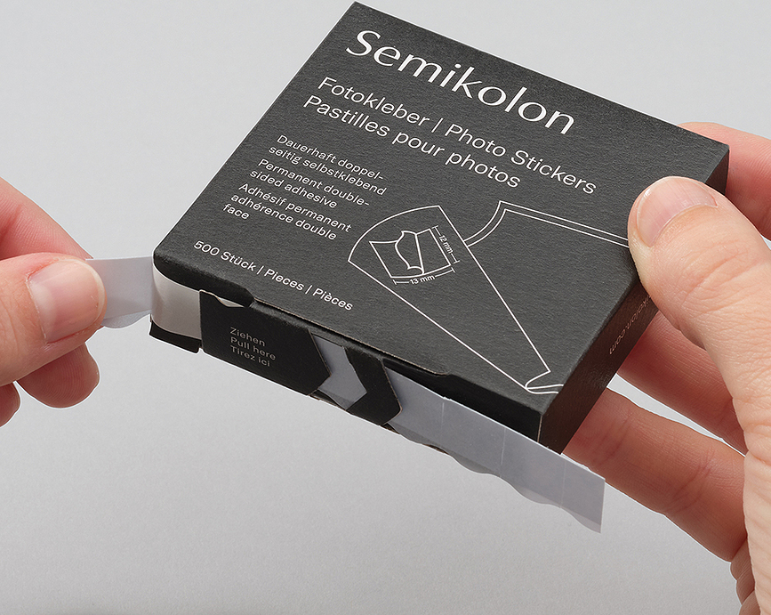 Adhesivos para fotos Semikolon, 500 unidades