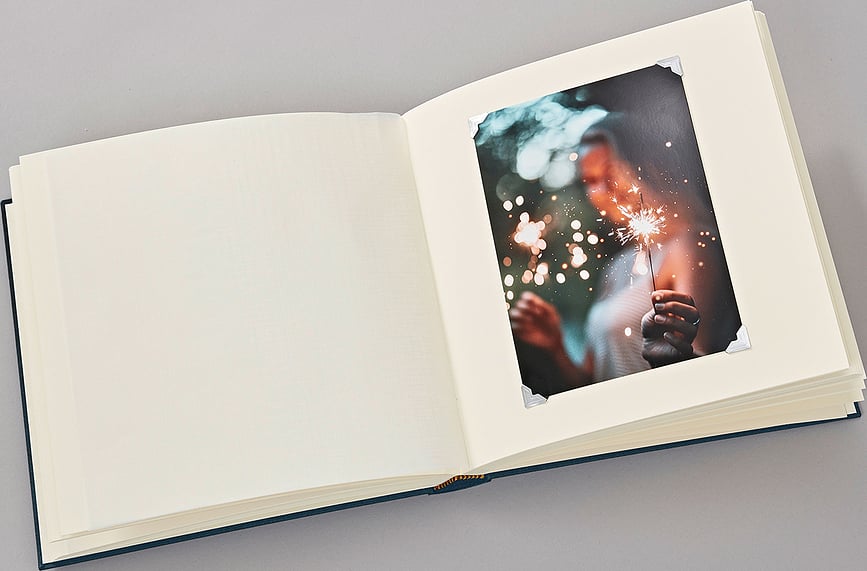 Álbum de fotos Classic Event, verde oscuro