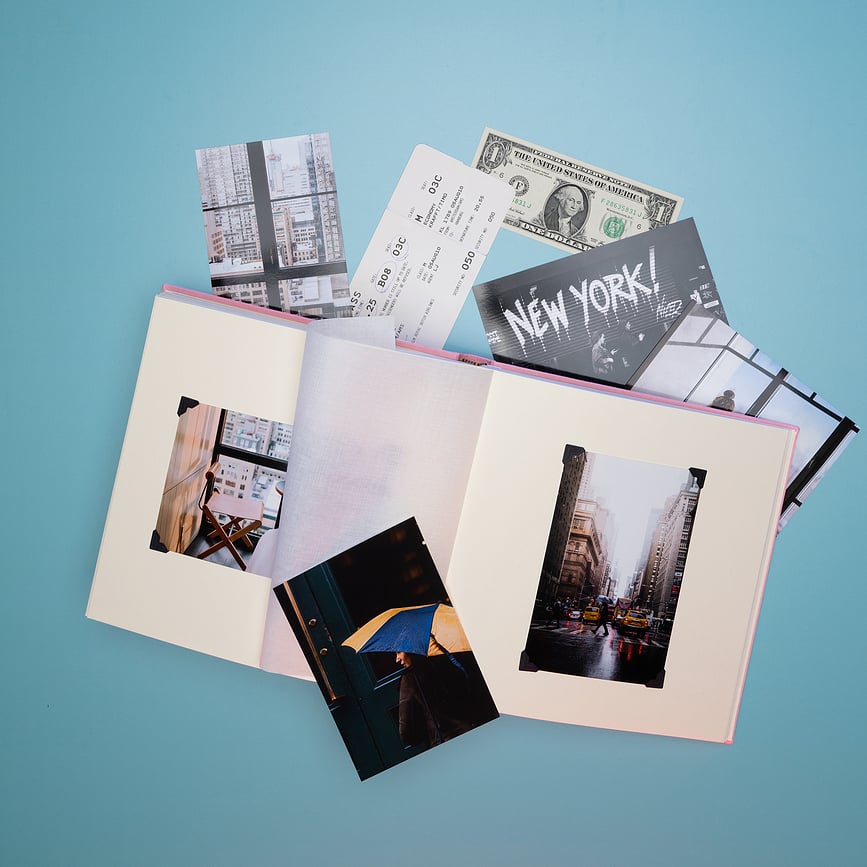 Álbum de fotos Classic Event, verde oscuro