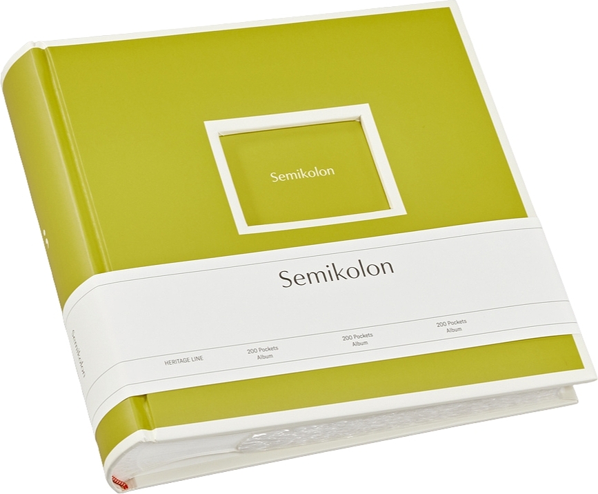 Álbum de fotos Die Kante Pockets, para 200 fotos, verde matcha
