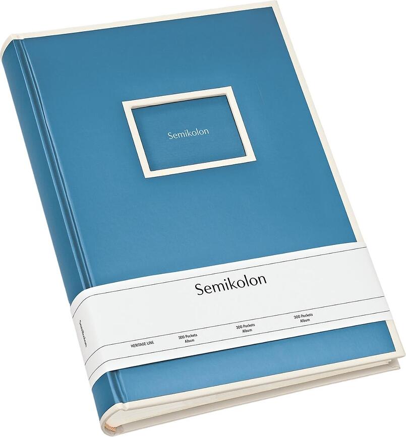 Álbum de Fotos Die Kante Pockets, para 300 fotos, azul