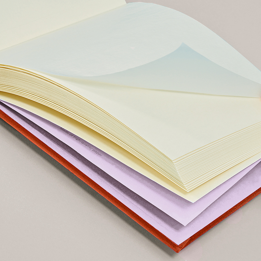 Álbum de fotos Cutting Edge, tamaño medio, azul marino