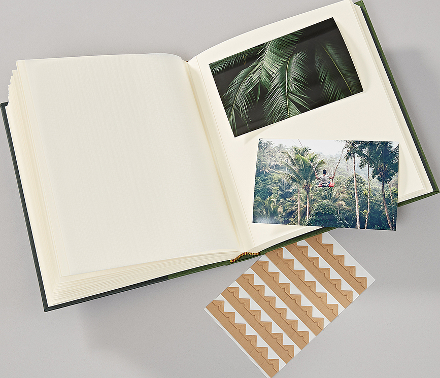 Álbum de Fotos Natural Affair, tamaño mediano, verde