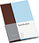 Album foto Leporello Cutting Edge maro-bleu
