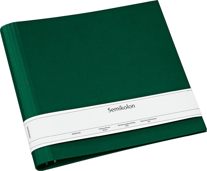 Album foto Photograph 23 Ring verde închis biblioraft