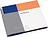Album foto Spiral Cutting Edge albastru cobalt-de culoarea piersicii