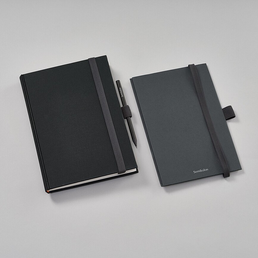 Bolsillo para cuaderno Semikolon, formato A5, lila