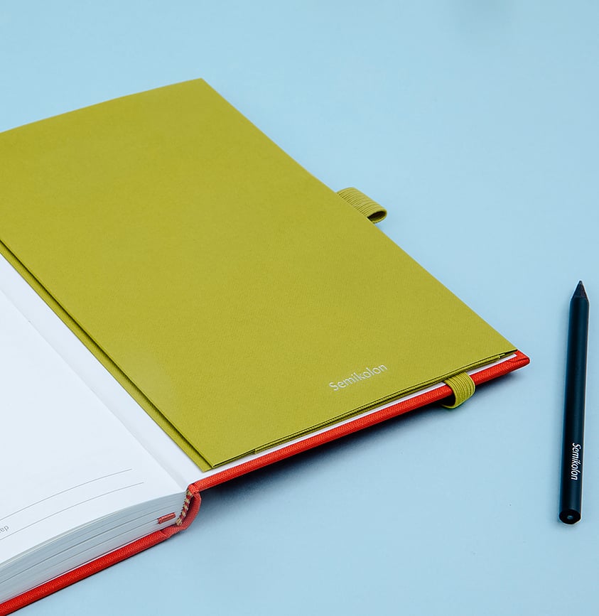 Bolsillo para cuaderno Semikolon, formato A5, lila