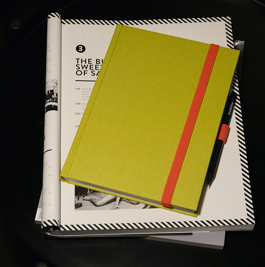 Bolsillo para cuaderno Semikolon, formato A5, lila