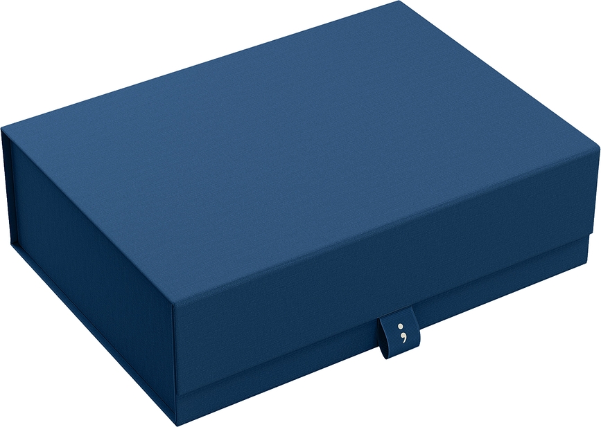 Caja de Almacenamiento 4Rooms, talla S, azul marino