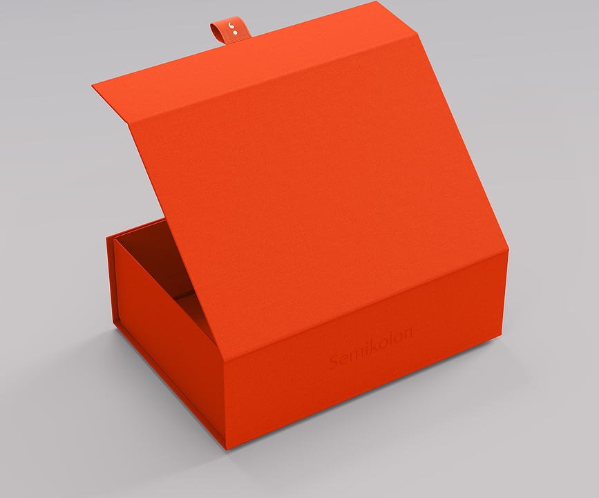 Caja Organizadora 4Rooms, talla XS, burdeos