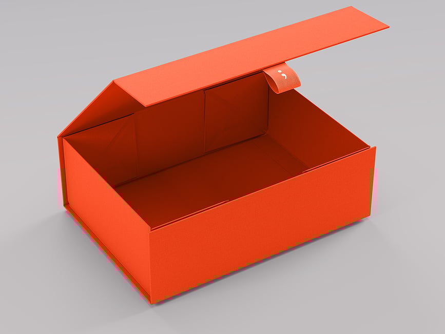 Caja Organizadora 4Rooms, talla XS, burdeos