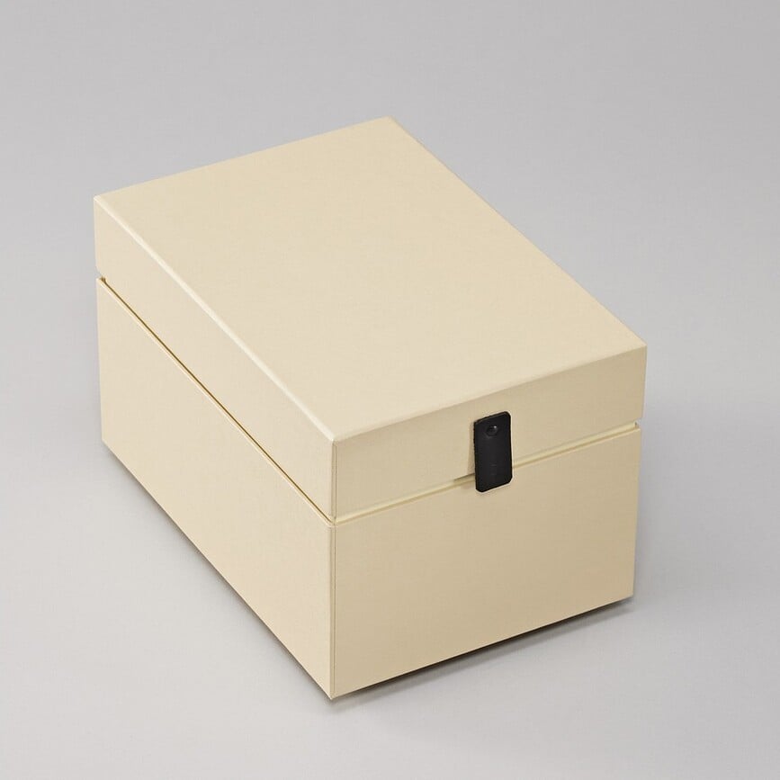 Caja de Almacenamiento alta One Line, gris