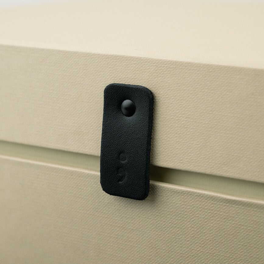 Caja de Almacenamiento alta One Line, gris