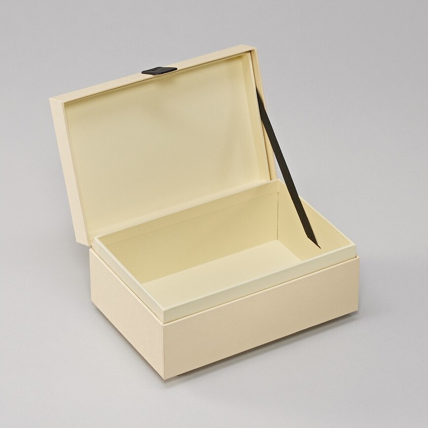 Caja de Almacenamiento One Line, talla S, gris