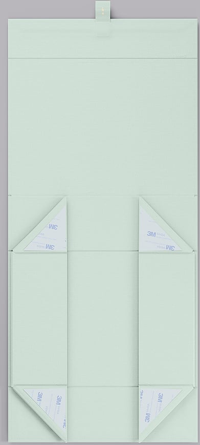 Caja de Almacenamiento 4Rooms, tamaño S, naranja