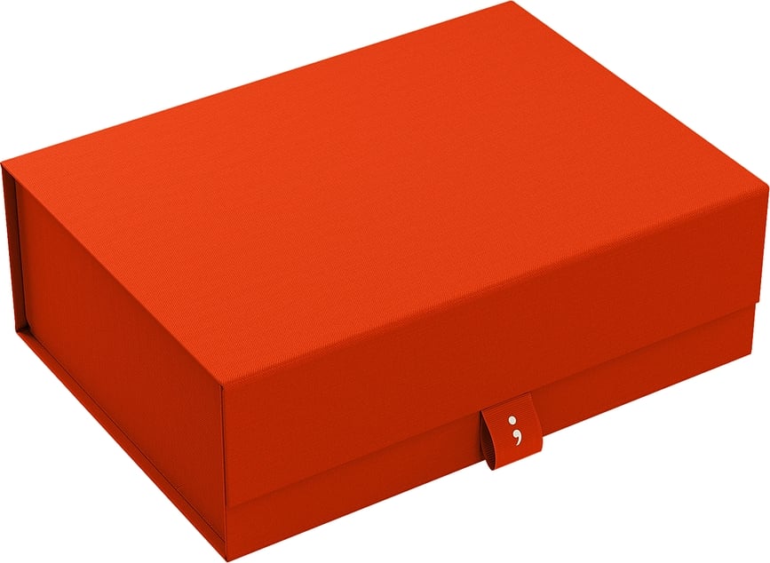 Caja Organizadora 4Rooms, tamaño XS, naranja