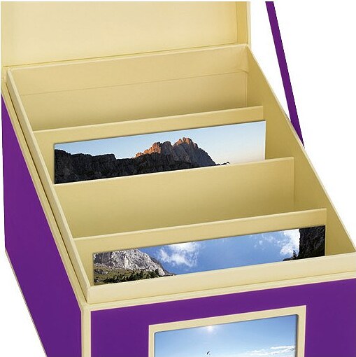 Caja para fotos y CD Die Kante, verde oscuro