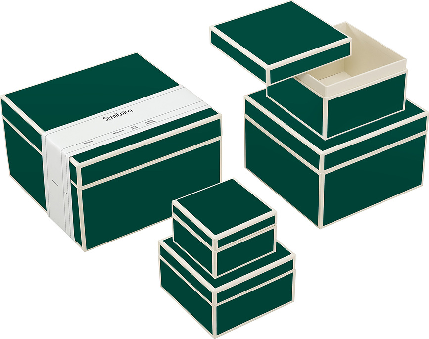 Cajas de Regalo Die Kante, Pack de 5