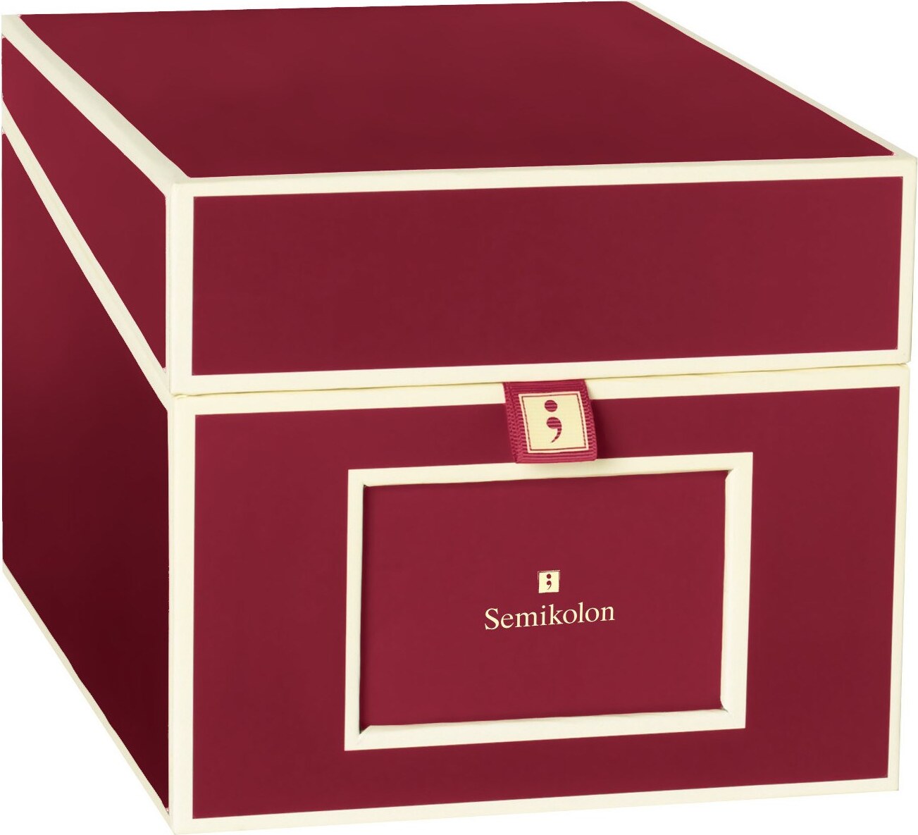 Cd Die Kante CD- und Bilderbox burgunderrot