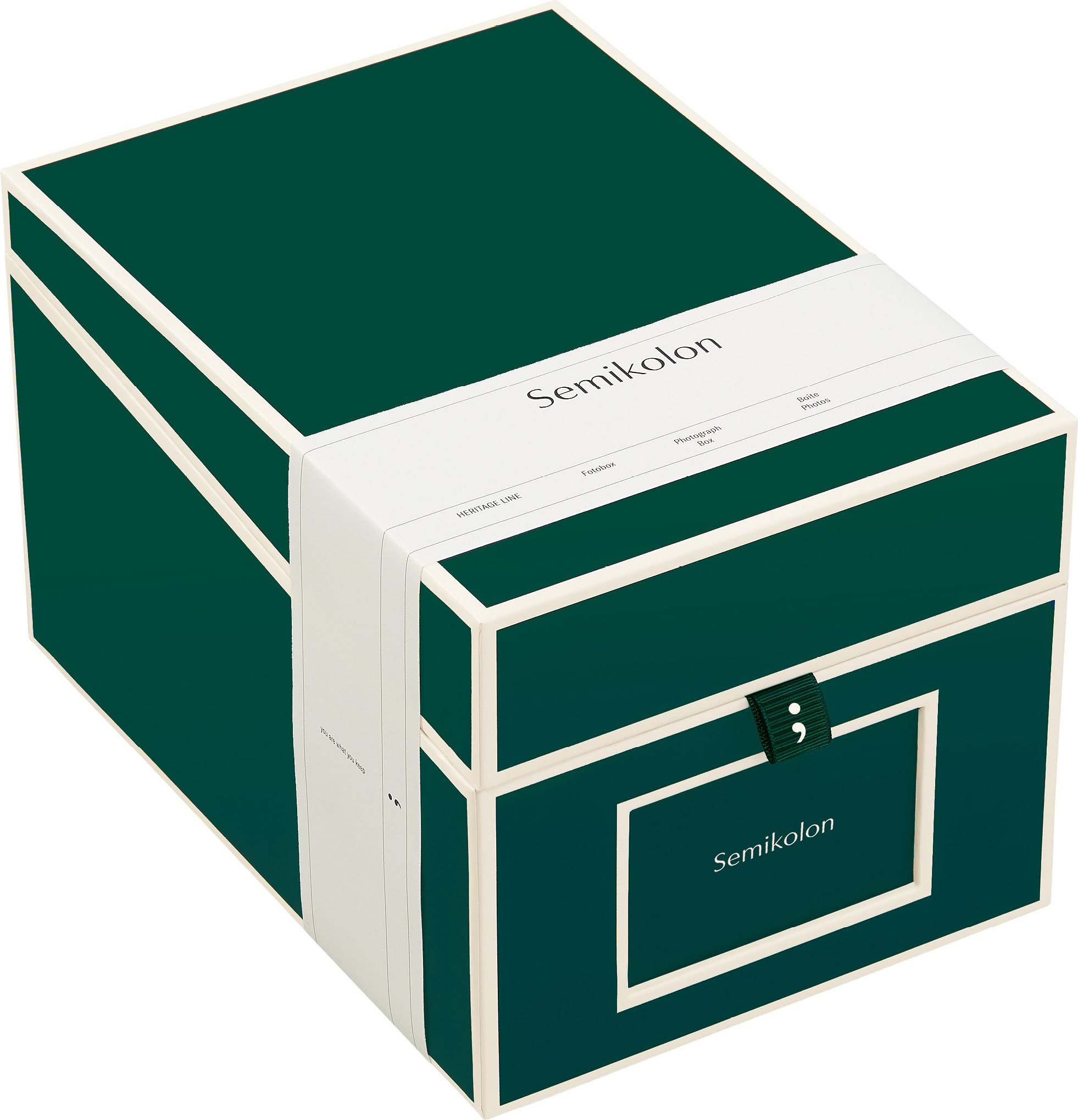 Cd Die Kante CD- und Bilderbox dunkelgrün