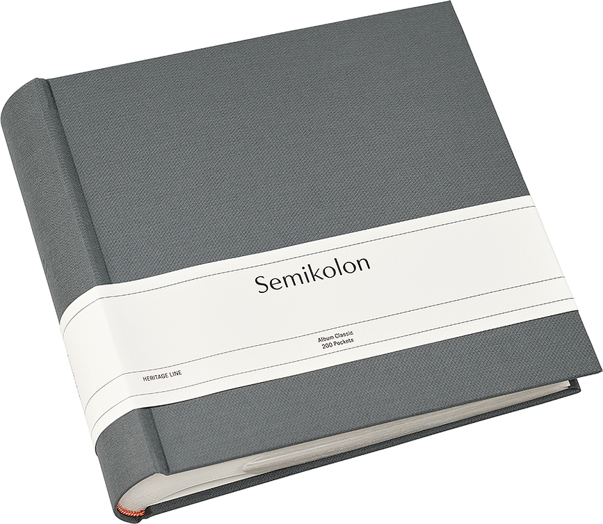 Classic Άλμπουμ Φωτογραφιών, σκούρο γκρι